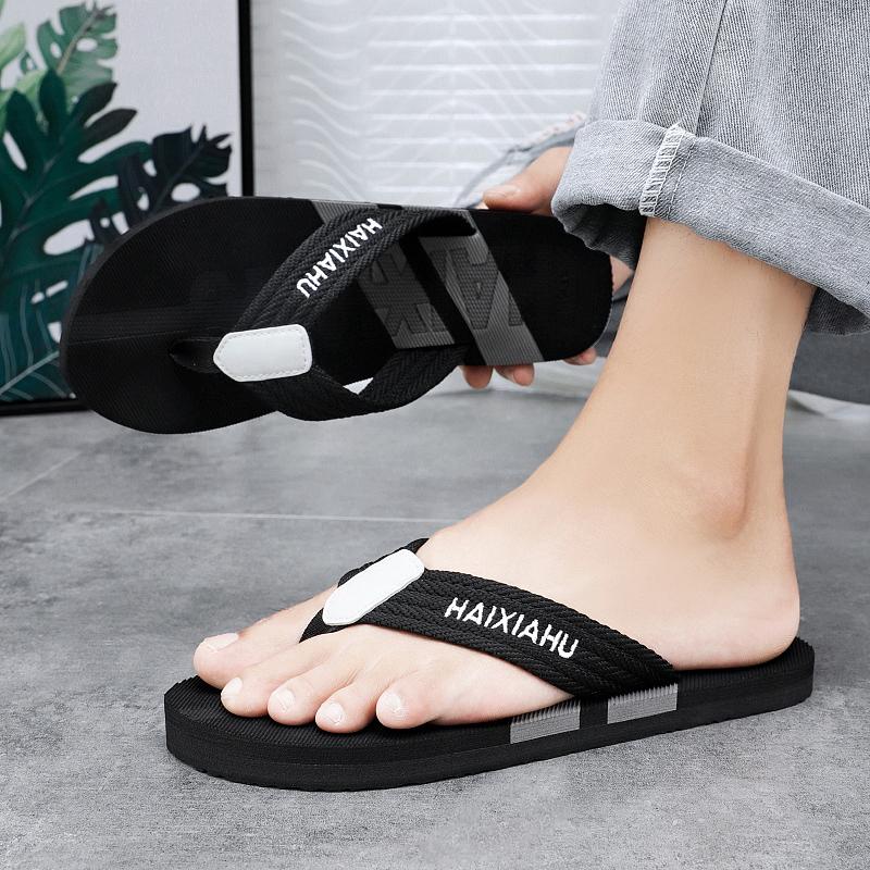 New Sandals Shoes Men Summer Men Flip Flops High Quality Beach Sandals Anti-slip Zapatos Hombre Casual Shoes Man Slippers