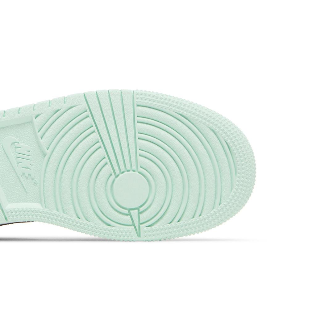 Air Jordan 1 Low SE Grade School 'Tie Dye' (Unisex) White / Mint Foam / Black Kids' Basketball Shoes DQ2514 100