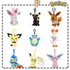 Mimikyu Sylveon Pendant Plush Toy Piplup Scorbunny Kawaii School Bag Backpack Pendant Key Ring Doll Birthday Gift