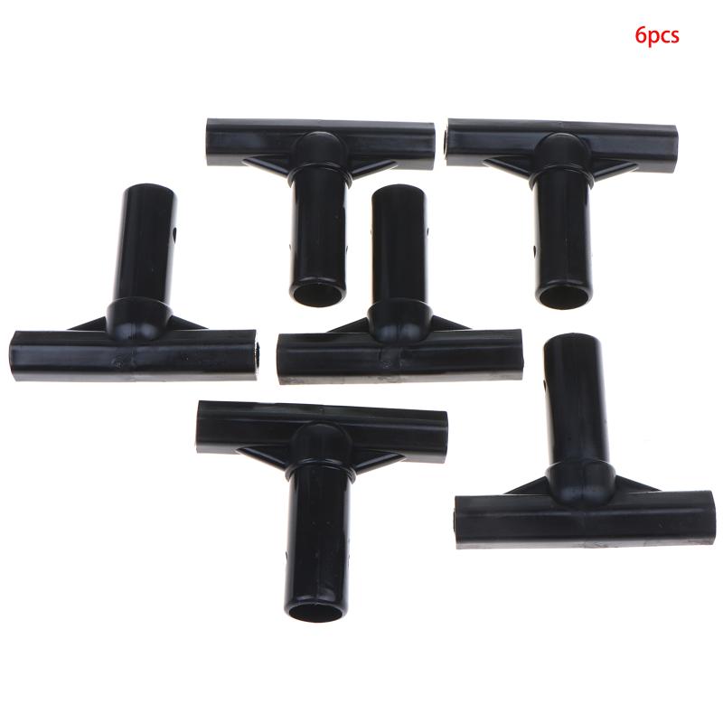 1/2/6 Stück Trampolinteile T-Typ Spreizfitting Trampolinstangenkappen Spreizfittings Trampolinnetz Ersatzrohr