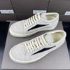 FEETIX Casual Shoes Men Genuine Leather Low Top Ro Thick Sole Trainers Luxury Women Lace Up Designer Hip-hop Retro Flat Sneakers