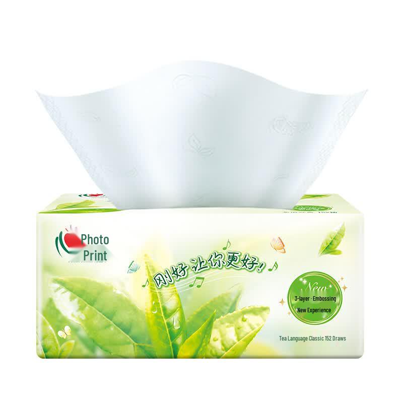 Heart-to-Heart Tea Language 3-Ply Facial Tissues