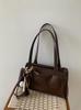 2024 Autumn/Winter Women's Retro Korean Underarm Baguette Handbag