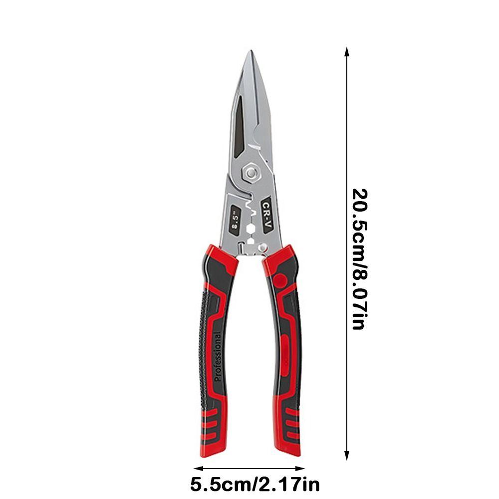 Heavy Duty Iron Shears  for Cable Iron Wire Cutting Stripping Crimping Hand Tool