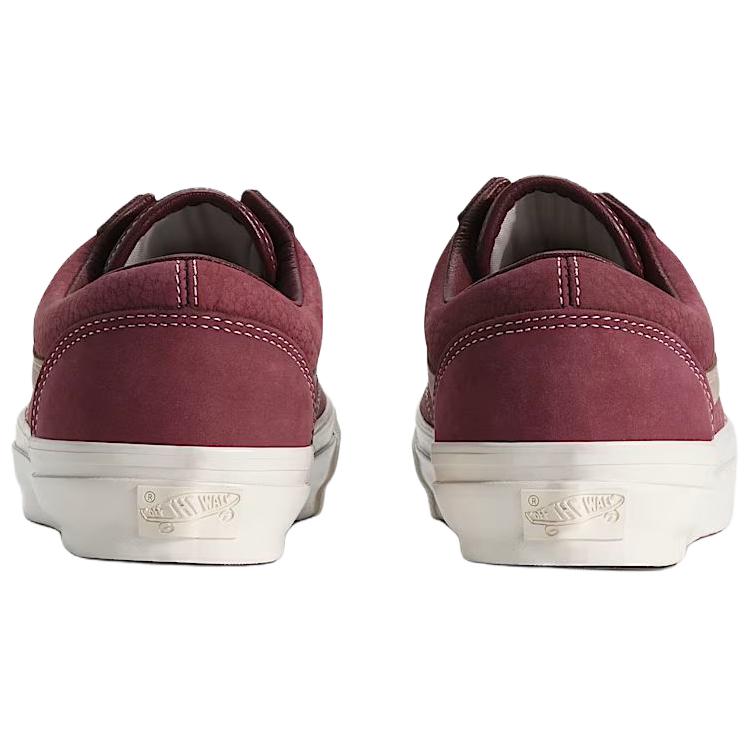 Vans Premium Old Skool Bequeme Passform Skate-Schuhe Unisex Sneaker Royal Port-Rot VN000D9R4QU