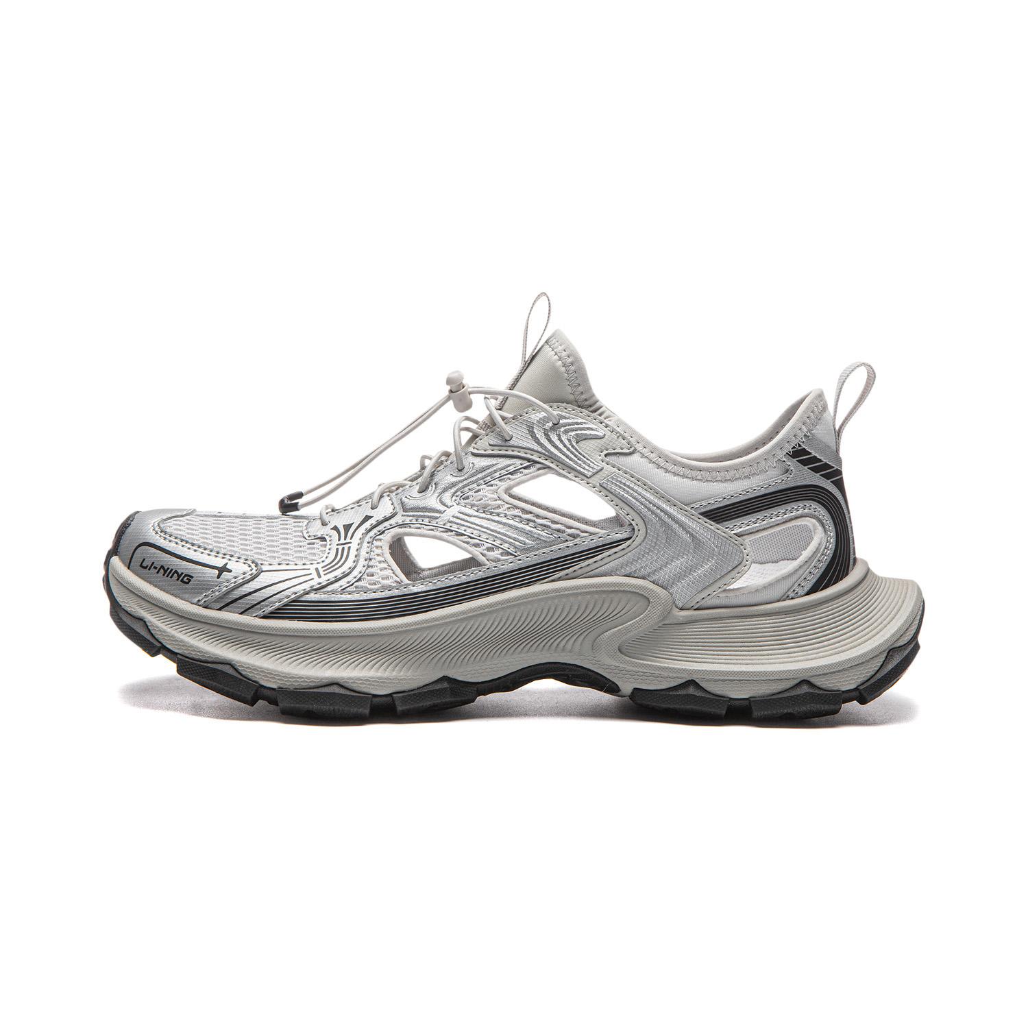 Li Ning Star Halo 2 River Trekking Shoes Men s Silver Gray AGUW013-2 45