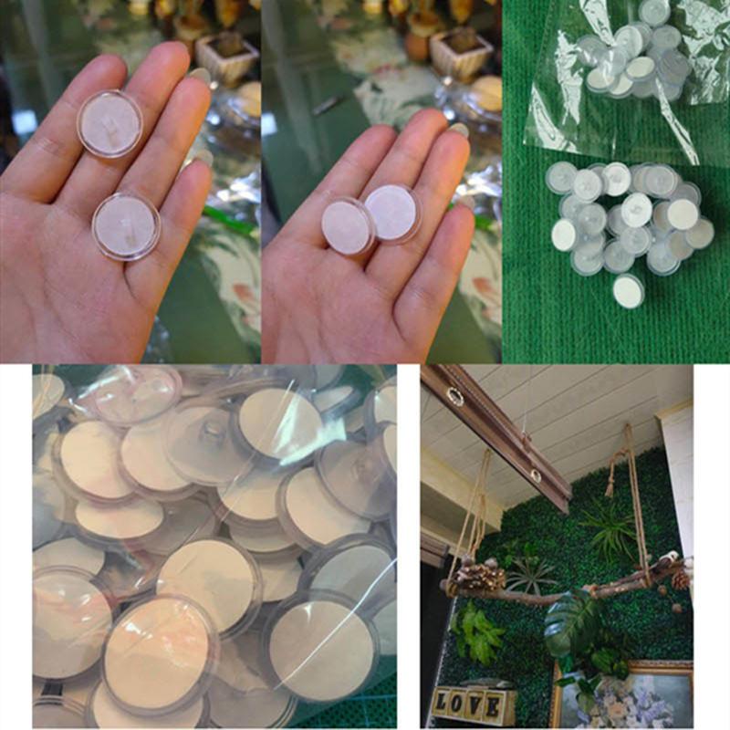 20Pcs Ceiling Self Adhesive Hook Christmas Party Hanging Ornament