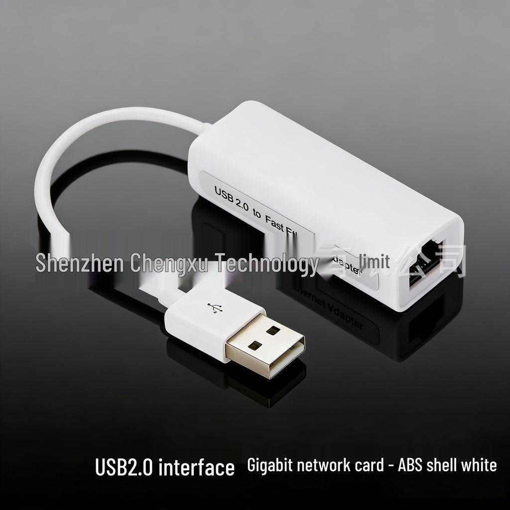 Type-C/USB to RJ45 Ethernet Adapter, Driver-Free, 100Mbps for Mobile, Computer, TV