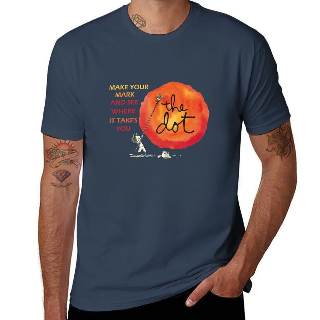 International Dot Day 2021 Make Your Mark Tshirt Modern Print Casual Tshirt