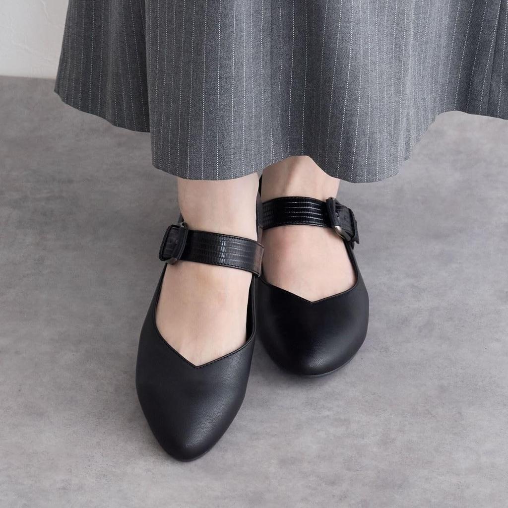 Himiko 2-Way Belt Design Babouche/643311 Black 240