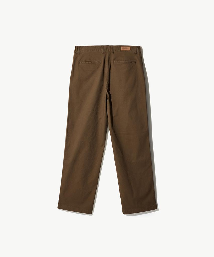 STCO Diems Soft Cotton Comfort Chino Pants Brown (Wide Fit)_Dpaxz09Wsh