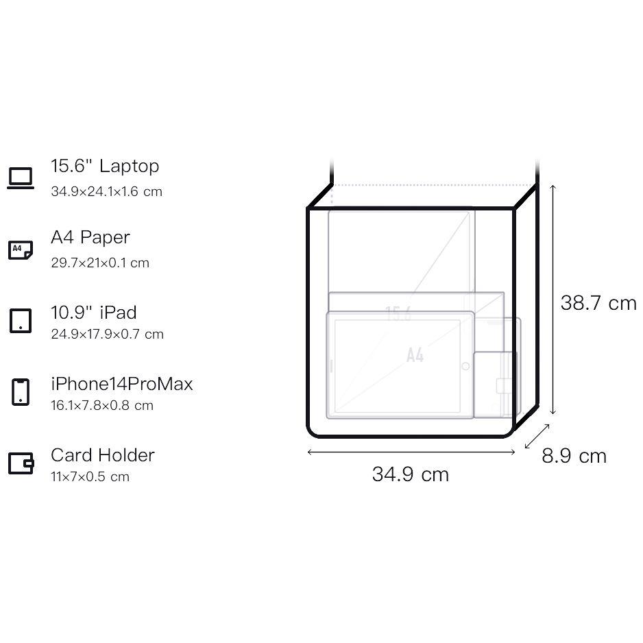 Coach Hall 35 Solid Color Logo Stripe Seam Zipper Pocket Leather Tote Bag Men tote bags Black CO839-BLK