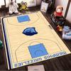 Memphis Grizzlies Basketball Court Design Rug Non-slip Rug Suitable for Living Room and Bedroom Sofas Sofas