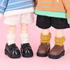 1pair Black Brown Ob11 Doll Shoes Cute Outfit Dolls Uniform Shoes  Holala Gcs