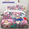 Set Copripiumino Trapuntato con Fantasia Sailor Moon Decorazione per la Casa Regalo (1 * copripiumino + 2 * federe senza imbottitura)
