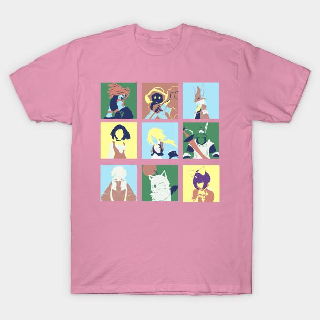 T Shirt Women Final Fantasy Ix Harajuku Print Kawaii Tshirt Summer Short Sleeve Female T-Shirt Top Tee