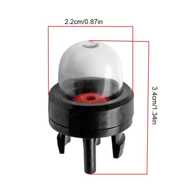 1/5Pcs Gebläse Brushcutter Klare Glühbirne Werkzeug Für Eradicator Kettensägen Trimmer Whipper Öl Blase Kraftstoff Pumpe Carburetter Primer