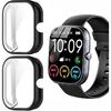 Compatible for uaue Smart Watch Case, Lamshaw Soft Slim TPU All Around Protective Shell Anti-Scratch Bumper Cover Case Compatible for uaue T60,