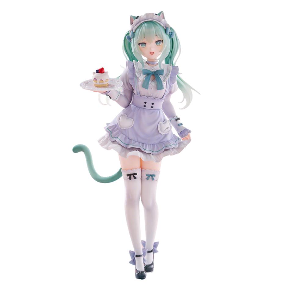 

Hot Hatsune Miku Anime Figure Nachoneko Model Action Figures Playthings PVC Decoration Collect Model Gifts great for daily use