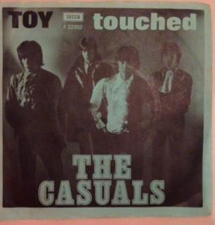 

7-дюймовая пластинка CASUALS - игрушка F22852 Decca 1968 UK Rock б/у