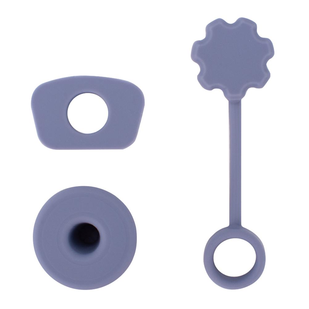 Silicone Spill Stopper Set Straw Cover Leak Stopper Anti Spill Stopper Set for Stanley 1.0/2.0 Tumbler Accessories