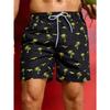 New Men's Board Shorts Swim Shorts Swim Trunks Drawstring Elastic Quick Dry Short Beach Hawaiian Casual Swimming Beach Shorts