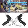 Anti-slip Bicycle Brake Lever Aluminum Alloy Ergonomic Handlebar Anti-Slip Comfortable Braking Feel Surface Universal Handle for Mountain Road