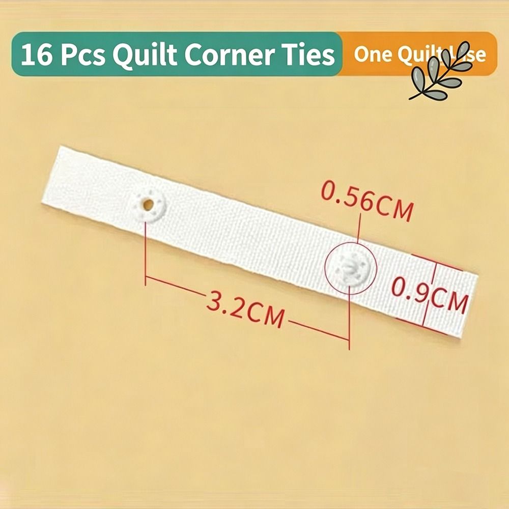 4/8/16PCS Four Corner Fixed Quilt Cover Ties Flat Rope Binding Duvet Cover Straps  Home Use