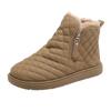 Snow boots women's new winter velvet thickened warm high-top cotton shoes leather surface non-slip women's casual fashion short boots