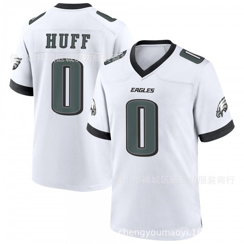 Eagles 0 Green Retro Football Jersey Jalen Hurts Mens Sports Training Game Shirt