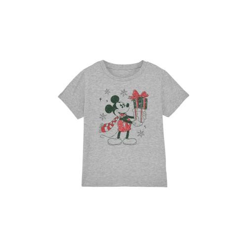 Disney Childrens/Kids Mickey Mouse Present Christmas T-Shirt