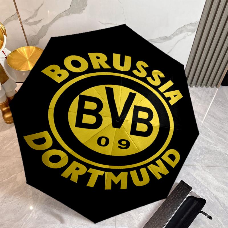 B-BVB Umbrella with Automatic Open/Close & Self-8-Rib Heavy-Duty Umbrella, Compact Travel Umbrella Suitable for Outdoor