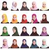 1PC Elastic Muslim Hijabs Turban Beanie Cap Women Soft Cotton Bonnet Head Wrap Winter Warm High Quality Turban Hat