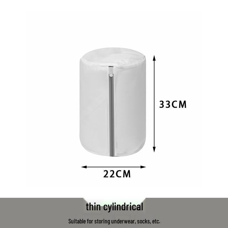 Spot Gray Coarse & Fine Mesh Laundry Bag - Anti-Deformation, Machine Washable Care Bag