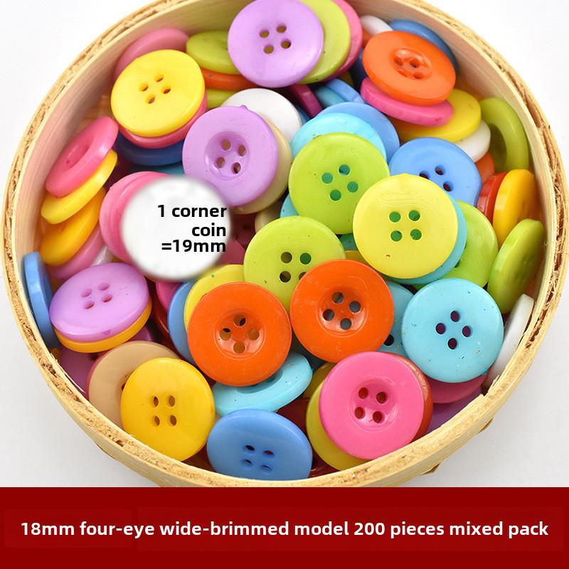 Children's DIY Colorful Button Painting Kit - Creative Love Bear Design for Kindergartens