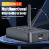 Wireless Audio Adapter Receivers for PC Car Speaker Amplifier 3.5mm Jack AUX 2RCA USB Hi-Fi Stereo Bluetooth6.0 Audio Receiver