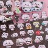 Waterproof Panda Sticker Gift Box 3D Panda Bubble Sticker  Skateboards Luggage Suitcases Decor