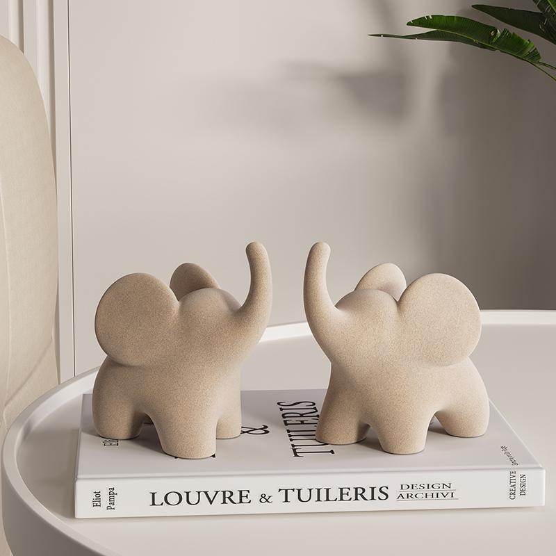 Elephant cute cartoon ornaments home accessories living room decoration home decoration accessories home accessories