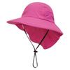 Children'S Breathable Mesh Sun Hat Summer Lightweight Uv Protection Adjustable Beach Hats With Bucket Wide Brim Sun Hat Kids