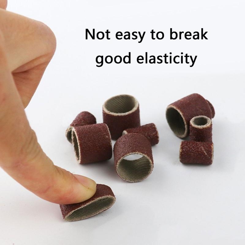 Multiple Style Abrasive Brushes Sandpaper Rings For Power Tool Metalwork Rusts Removal And Front Finishing