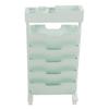 5 Tier Book Rack Multifunctional Removable Bookcase Multilayer Storage Rack for Dormitory   Classroom