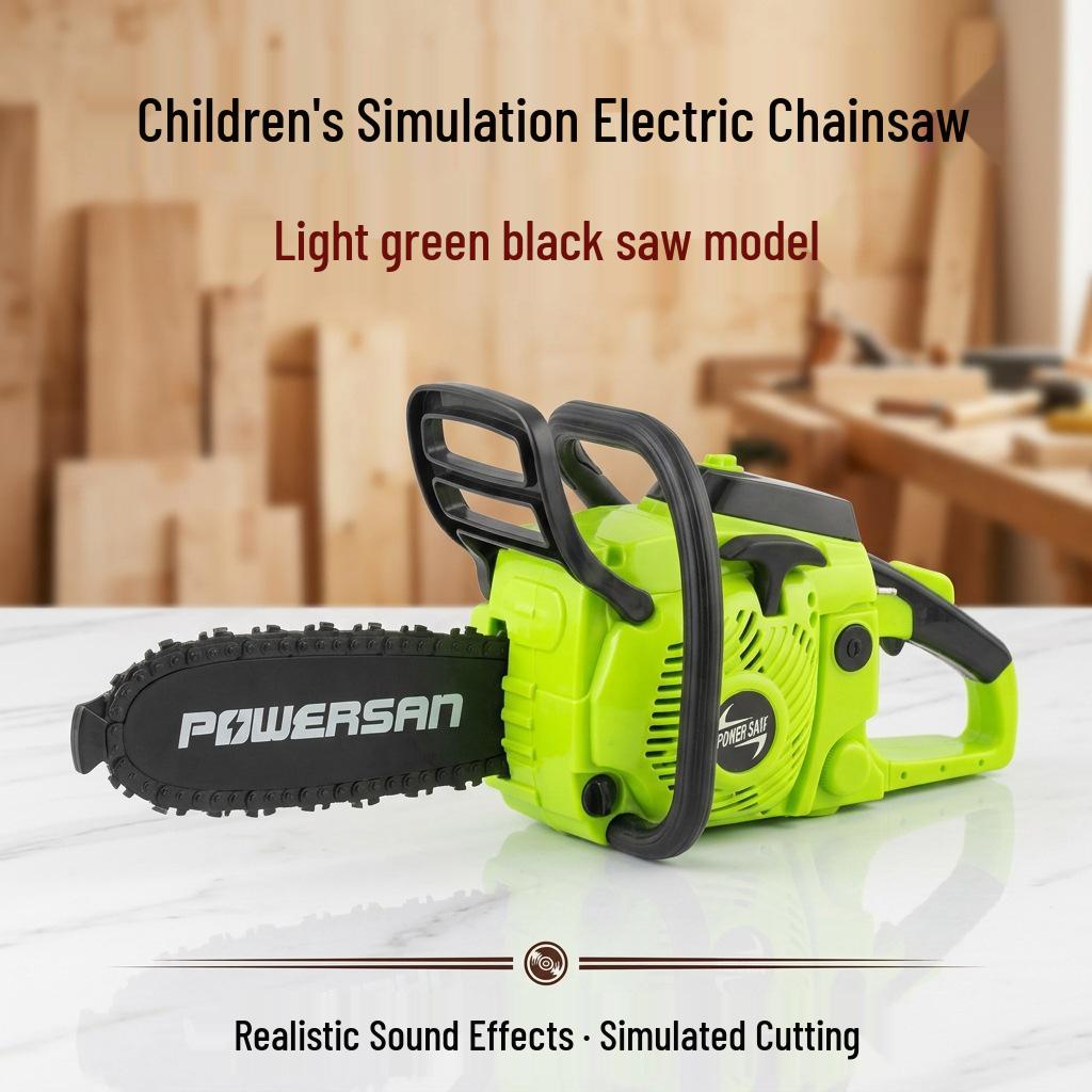Electric Chainsaw Toy for Kids – Sound & Light Role-Play Educational Tool