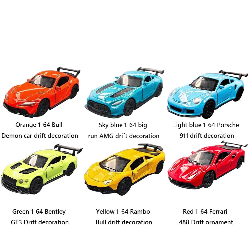 Sportwagen-Drift-Rotationsornamente, Drifting Swing Moving Racing Car Ornamente, Armaturenbrett-Innenausstattung