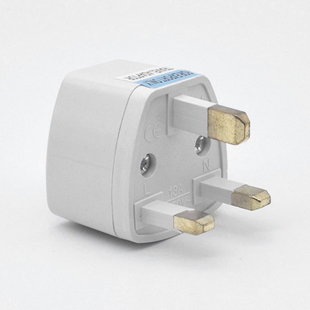 3 KUSY 13A 250V Adaptér Pro Cestování Převodní Zástrčka Elektrická Zásuvka 3kolíková Zástrčka Napájecí Zásuvka
