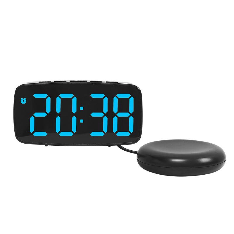 Clock LED electronic alarm clock simple style clock bedside vibrator electronic clock GH1102