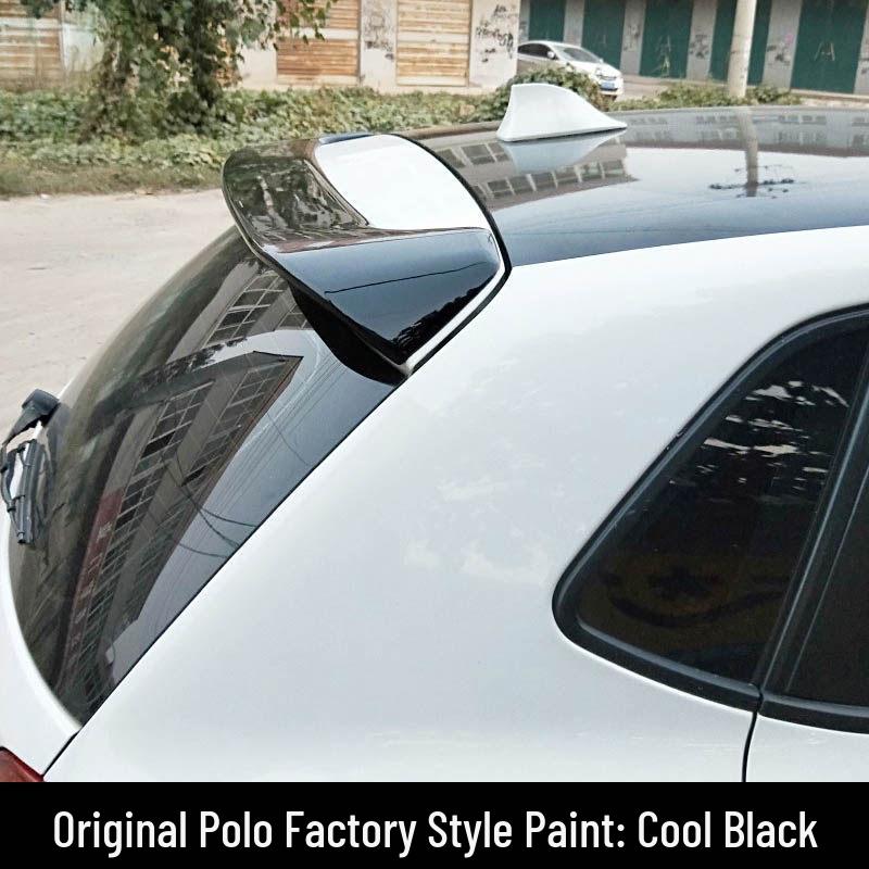 Compatible Rear Spoiler for Polo 06-21 Models: 19 Polo No-Drill Top Tail Modification