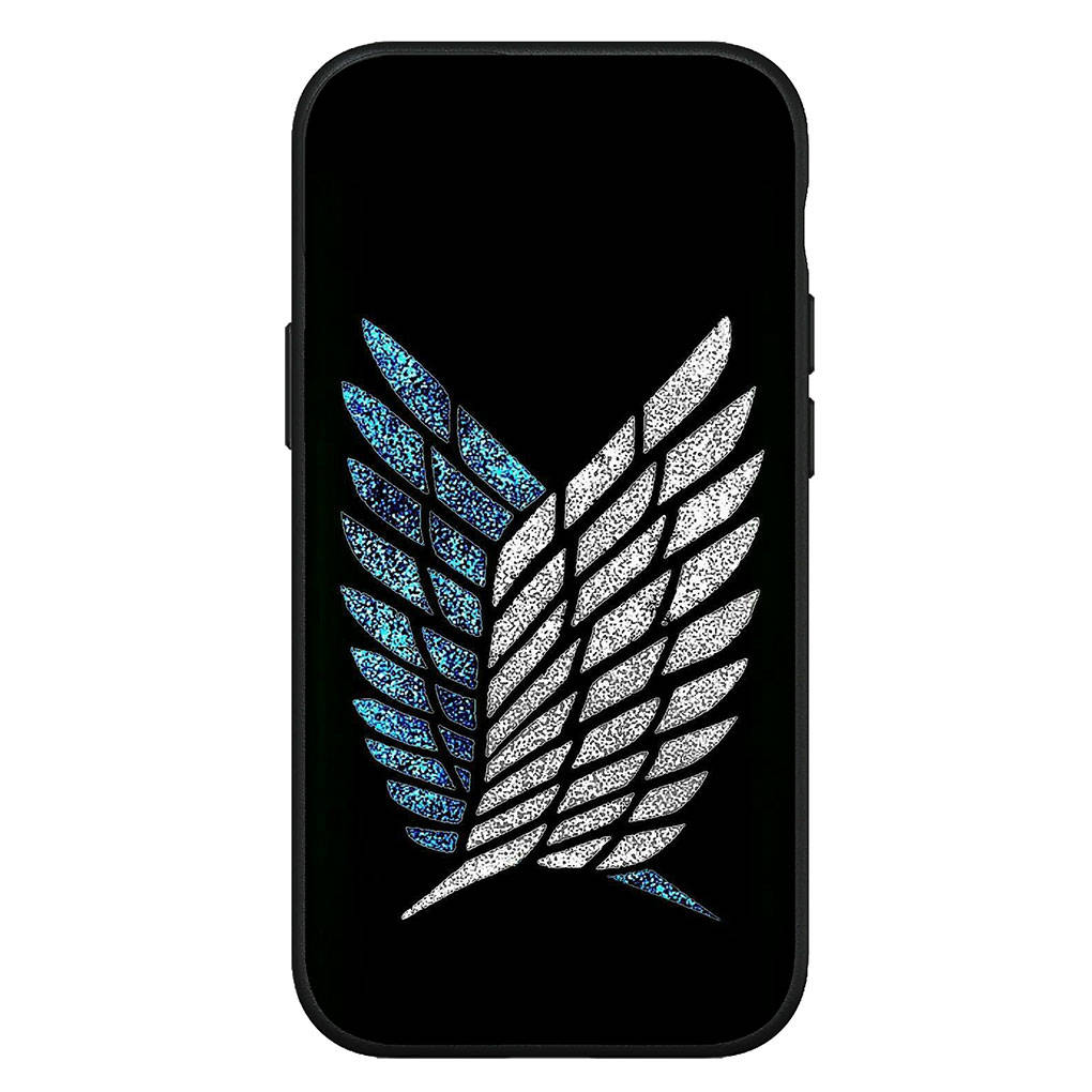 Kryt pro iPhone 15 14 Xiaomi Redmi Note 13 12 11 Pro Max X 8 7 9 XR Samsung Galaxy S24 S23 OPPO S9 Huawei Anime Levi Eren Jaeger Pouzdro Attack na titan