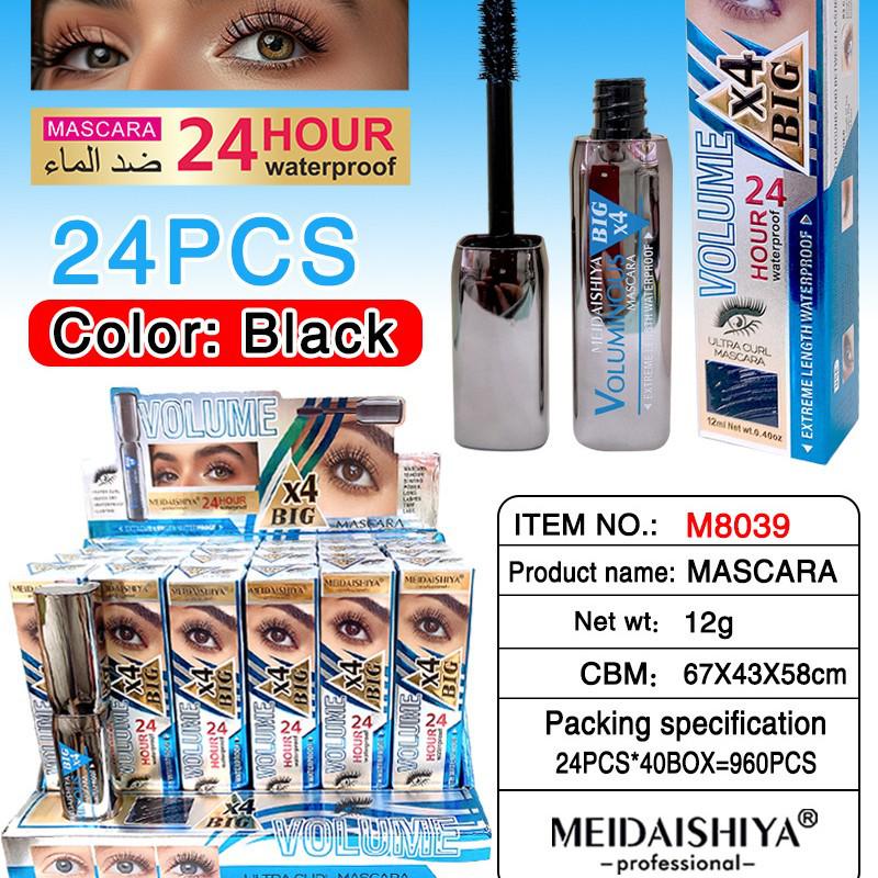 MEIDAISHIYA BIG X4 Waterproof Mascara Mascara чёрный