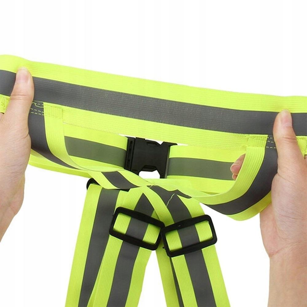 Reflective Straps Vest For Bicycle Motorcycle Car