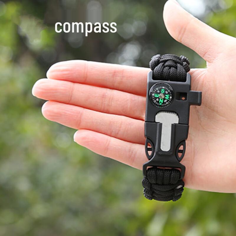 OIMG Outdoor Survival Paracord Bracelet